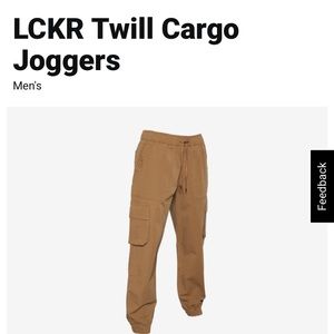 Khaki cargo pants